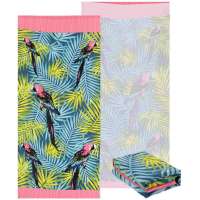 Microfiber Beach Towels for Travel Tropical Beach Towel Prints for Beach Outdoor Thick and Plush Striped Towels 30x60