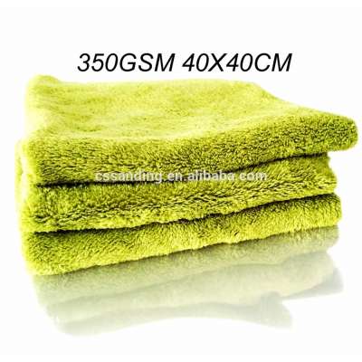 16 in. x 16 in.EDGELESS 350gsm Professional Korean 70/30 Super Plush Microfiber Detailing Towels