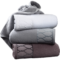 Hotel Organic Cotton Large Microfiber Jacquard Weave SPA Towel For Bath